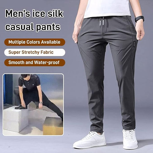 2 Pcs Combo Men's Regular Fit Lycra Track Pants (Pack of 2)