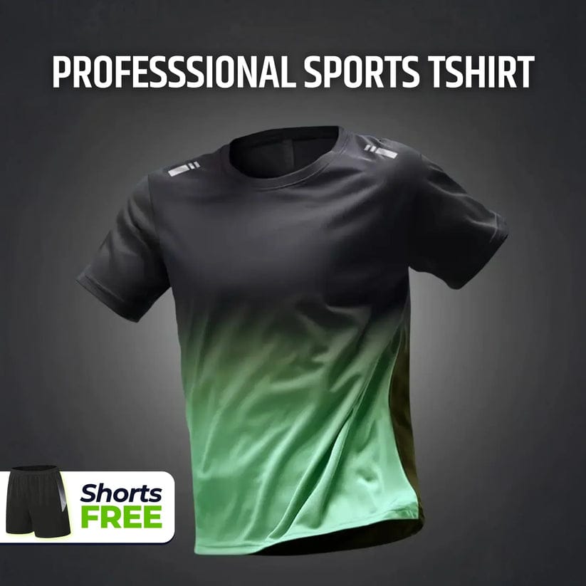 Men's Outdoor Sports Quick-Drying Breathable 2-Piece Combo Set 🏃‍♂️👕 (Get Shorts Free🔥)