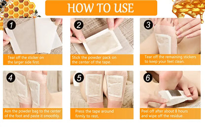 🐝👣 MD Bee Detox Foot Patches 🌿